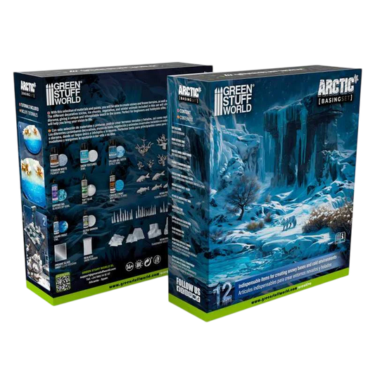 Green Stuff World for Models & Miniatures Basing Set - Arctic 11638