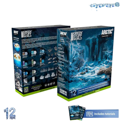 Green Stuff World for Models & Miniatures Basing Set - Arctic 11638