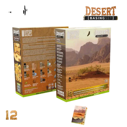 Green Stuff World for Models & Miniatures Basing Set - Desert 11637