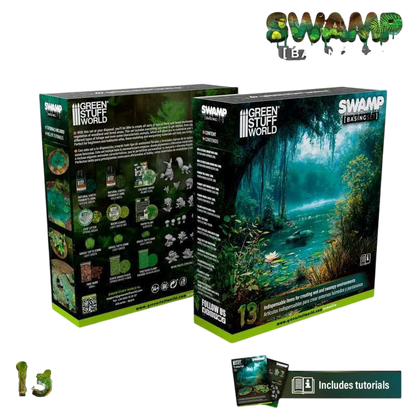 Green Stuff World for Models & Miniatures Basing Set - Swamp 11640