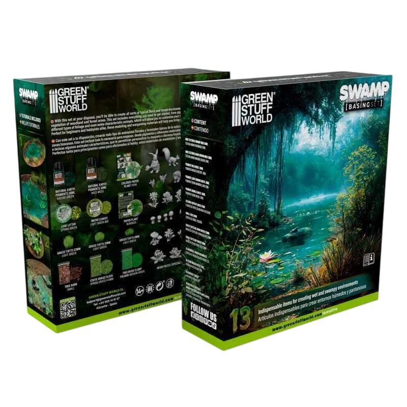 Green Stuff World for Models & Miniatures Basing Set - Swamp 11640