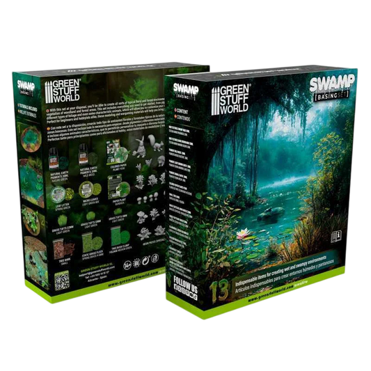 Green Stuff World for Models & Miniatures Basing Set - Swamp 11640