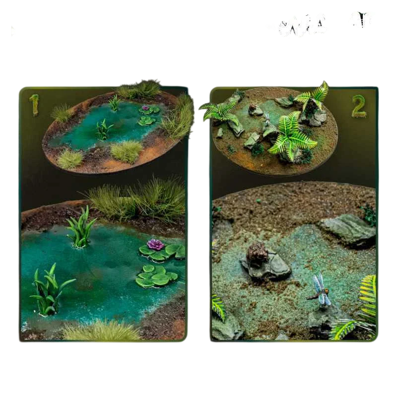 Green Stuff World for Models & Miniatures Basing Set - Swamp 11640