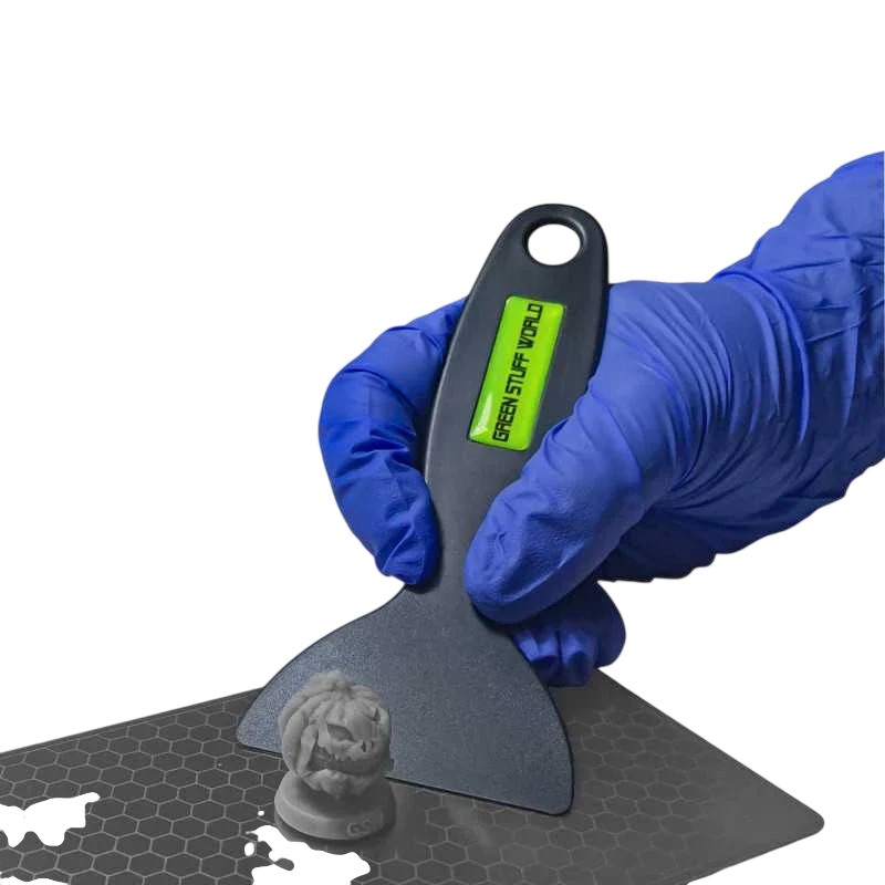 Green Stuff World for Models & Miniatures Black Plastic Spatulas for 3D Printer 3097