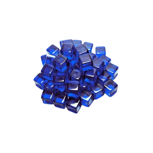 Green Stuff World for Models & Miniatures Blue Cube tokens 8mm 3789