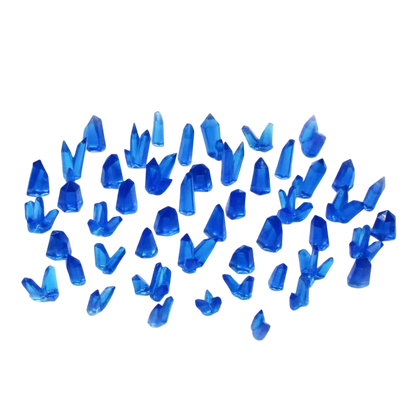 Green Stuff World for Models & Miniatures Blue Resin Crystals - Medium 2528