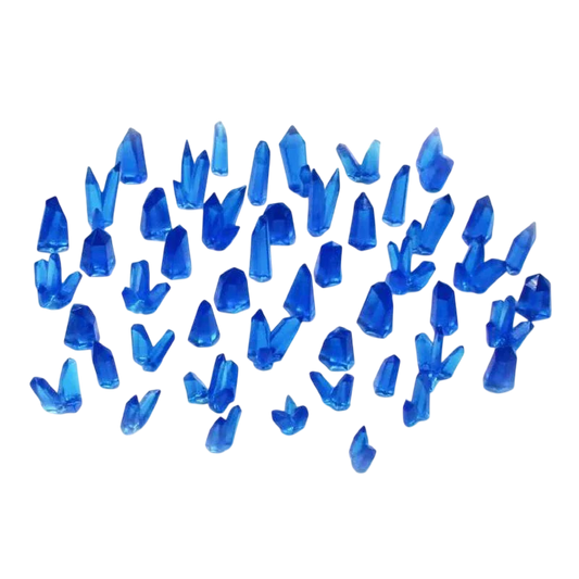Green Stuff World for Models & Miniatures Blue Resin Crystals - Medium 2528