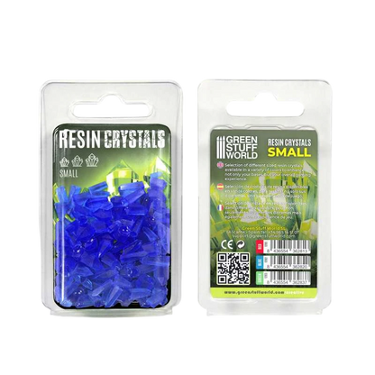 Green Stuff World for Models & Miniatures Blue Resin Crystals – Small 1282