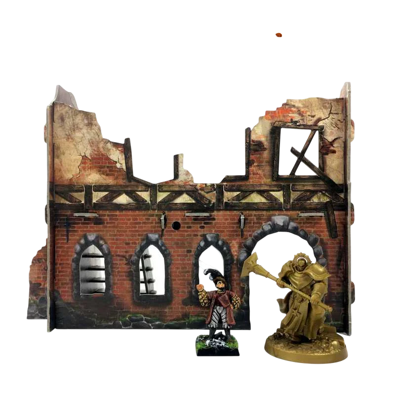 Green Stuff World for Models & Miniatures Broken City - Terrain Set 2428