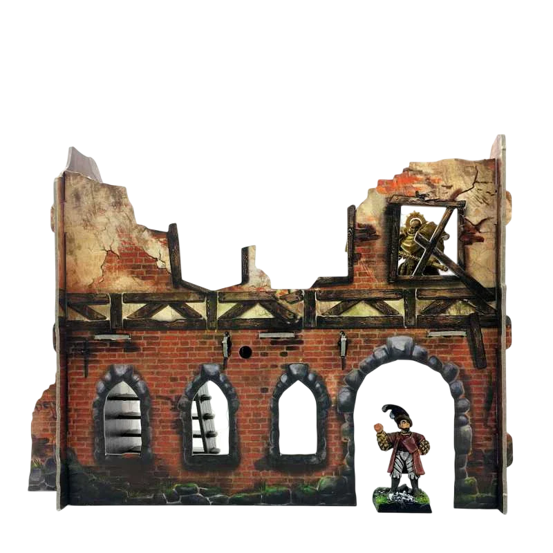 Green Stuff World for Models & Miniatures Broken City - Terrain Set 2428