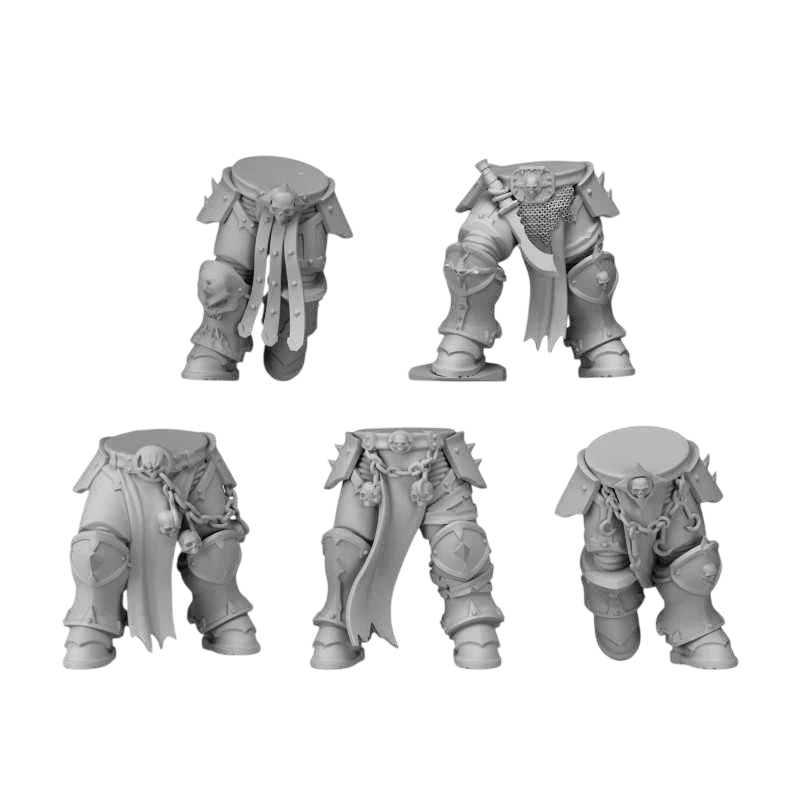 Green Stuff World for Models & Miniatures DakkaDakka Traitors Squad Chaos Legs 12402