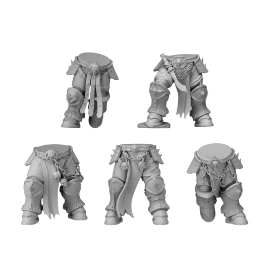 Green Stuff World for Models & Miniatures DakkaDakka Traitors Squad Chaos Legs 12402