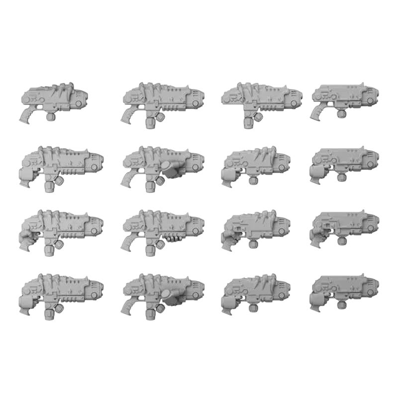 Green Stuff World for Models & Miniatures DakkaDakka Traitors Squad Chaos Plasma Gun 12414