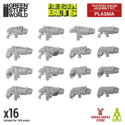 Green Stuff World for Models & Miniatures DakkaDakka Traitors Squad Chaos Plasma Gun 12414