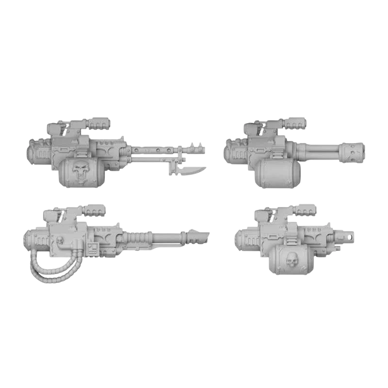 Green Stuff World for Models & Miniatures DakkaDakka Traitors Squad Chaos Special Guns 12412