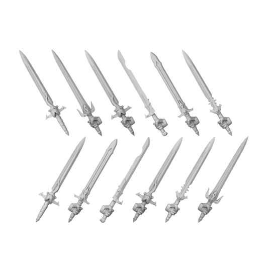 Green Stuff World for Models & Miniatures DakkaDakka Traitors Squad Chaos Swords 12406
