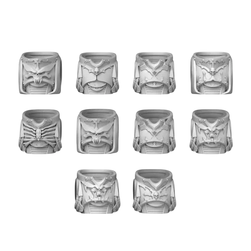 Green Stuff World for Models & Miniatures DakkaDakka Traitors Squad Chaos Torsos 12404