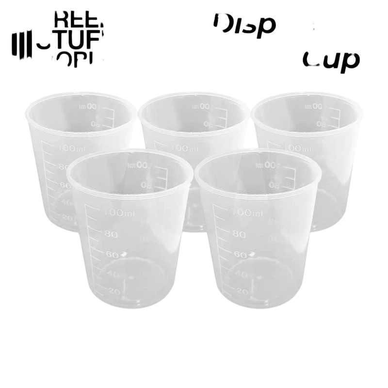 Green Stuff World for Models & Miniatures Disposable Measuring Cups 100ml 2453