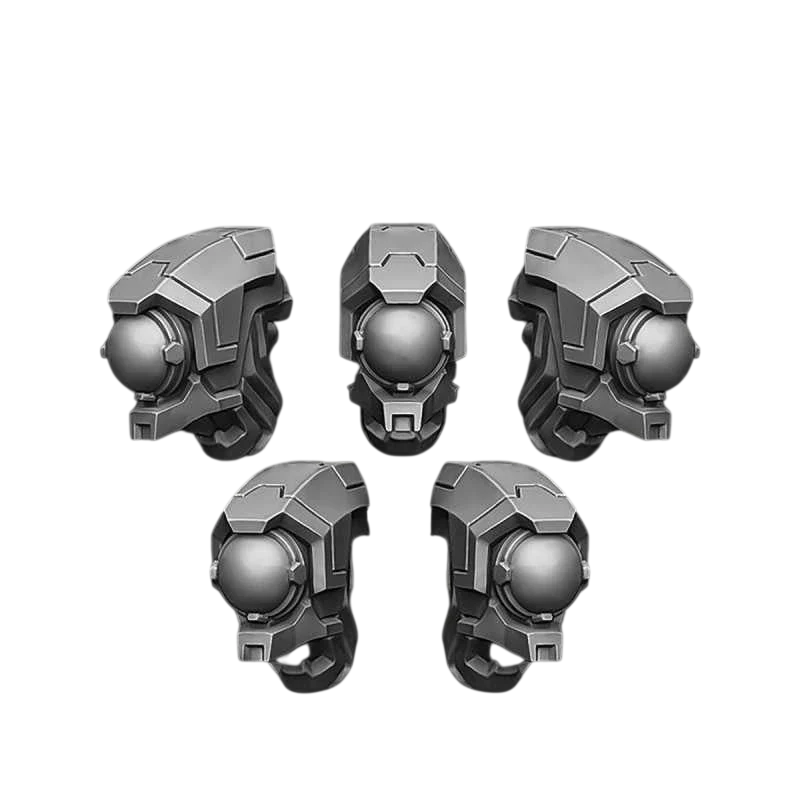 Green Stuff World for Models & Miniatures Drone Warrior Heads S384