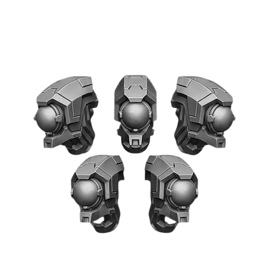 Green Stuff World for Models & Miniatures Drone Warrior Heads S384