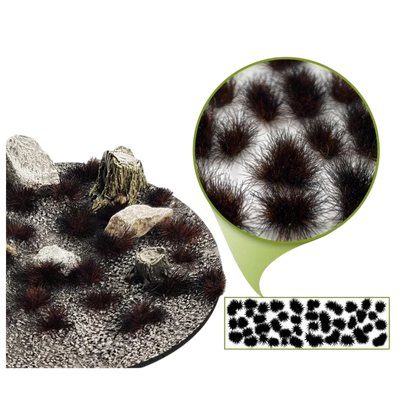 Green Stuff World for Models & Miniatures: Grass Tufts 6mm Burnt 10663