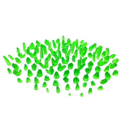 Green Stuff World for Models & Miniatures Green Resin Crystals – Small 1283