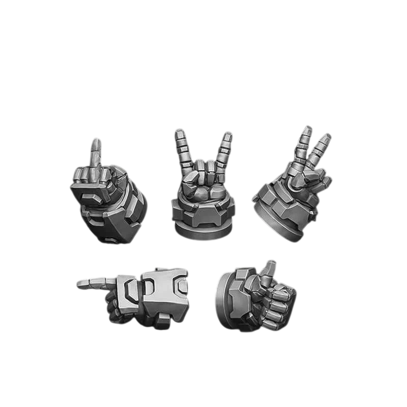 Green Stuff World for Models & Miniatures Hand Gestures - Left S203