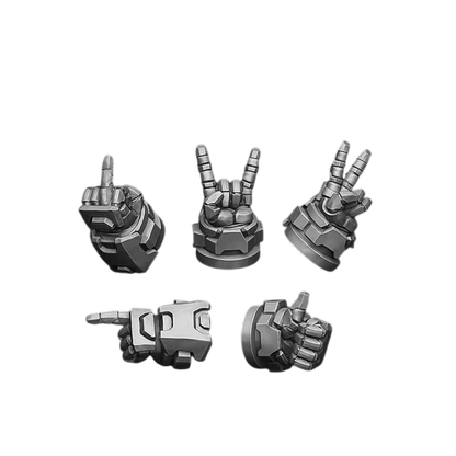 Green Stuff World for Models & Miniatures Hand Gestures - Left S203