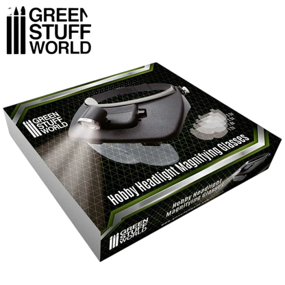 Green Stuff World for Models & Miniatures Headlight Magnifying Glasses 2385