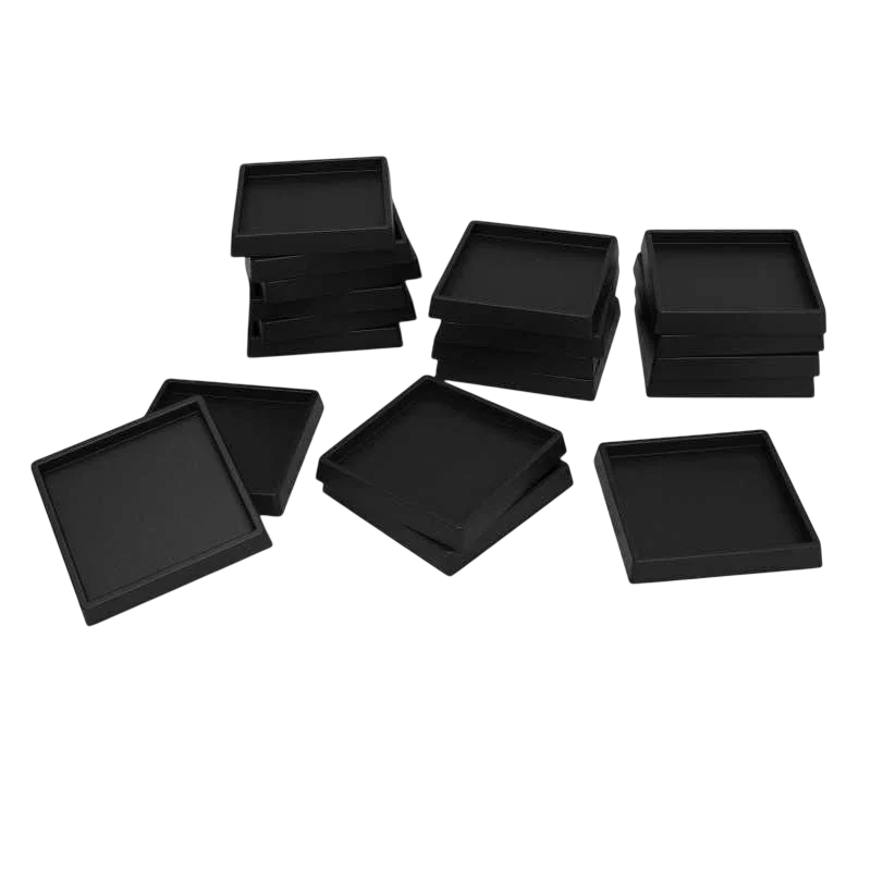 Green Stuff World for Models & Miniatures Hollow Plastic Rectangle Bases 30mm 12841