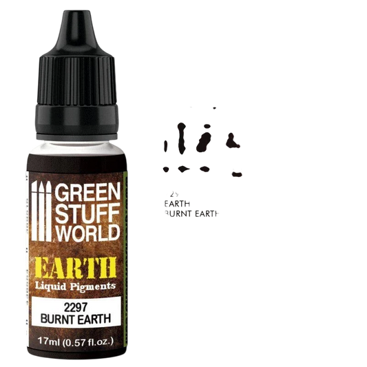 Green Stuff World for Models & Miniatures Liquid Pigments Burnt Earth 2297