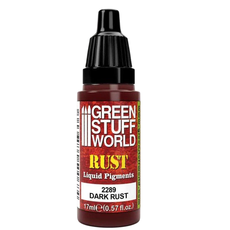 Green Stuff World for Models & Miniatures Liquid Pigments Dark Rust 2289