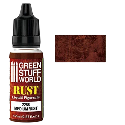 Green Stuff World for Models & Miniatures Liquid Pigments Medium Rust 2288