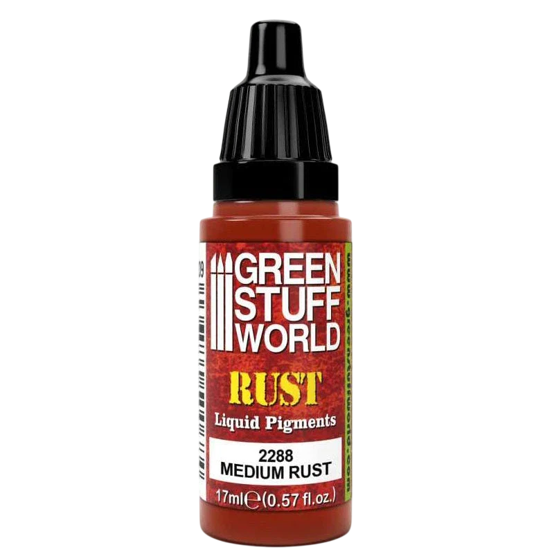 Green Stuff World for Models & Miniatures Liquid Pigments Medium Rust 2288