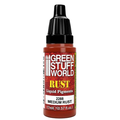 Green Stuff World for Models & Miniatures Liquid Pigments Medium Rust 2288