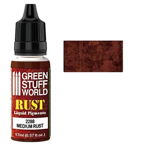 Green Stuff World for Models & Miniatures Liquid Pigments Medium Rust 2288