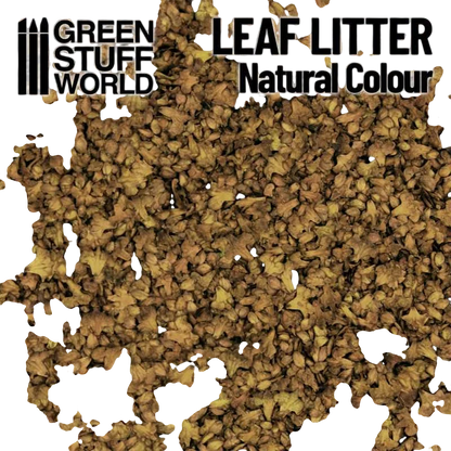 Green Stuff World for Models & Miniatures Micro Leaves - Natural Leaf Litter 1262