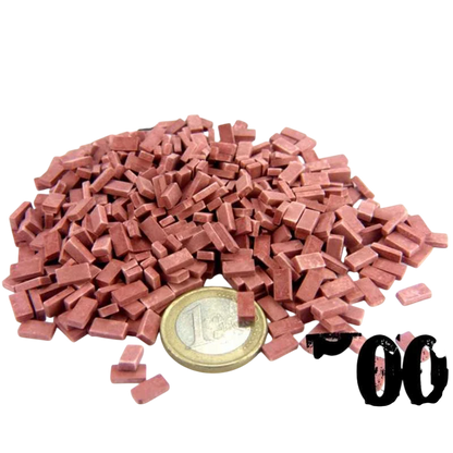 Green Stuff World for Models & Miniatures Model Bricks - Red 9206