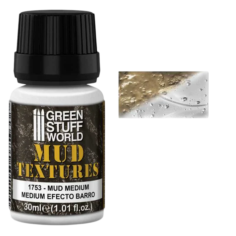 Green Stuff World for Models & Miniatures Mud Effect Medium 30ml 1753