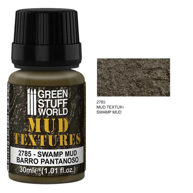 Green Stuff World for Models & Miniatures Mud Textures - Swamp Mud 30ml 2785