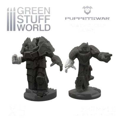 Green Stuff World for Models & Miniatures Power Gloves - Right S300