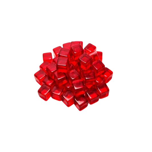 Green Stuff World for Models & Miniatures Red Cube tokens 8mm 3786