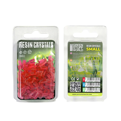 Green Stuff World for Models & Miniatures Red Resin Crystals - Small 1280