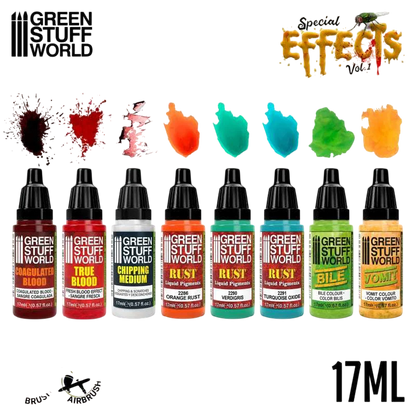 Green Stuff World for Models & Miniatures Special Effects Vol. 1 Paint Set 11747