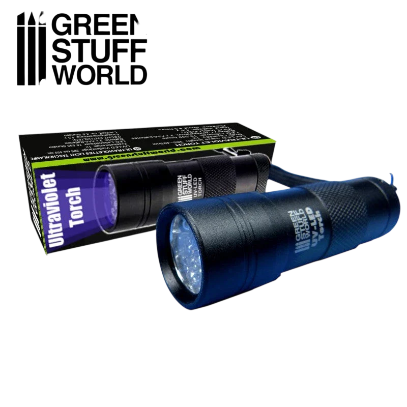 Green Stuff World for Models & Miniatures Ultraviolet Torch 1909