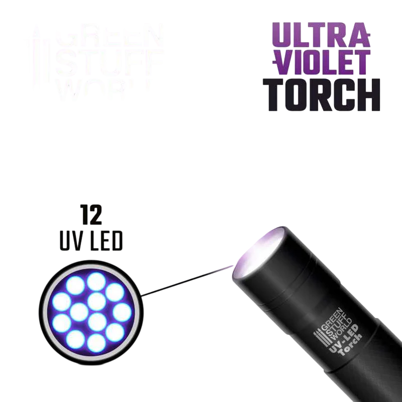 Green Stuff World for Models & Miniatures Ultraviolet Torch 1909