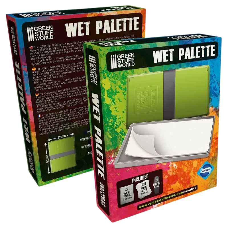Green Stuff World for Models & Miniatures Wet Palette 10183