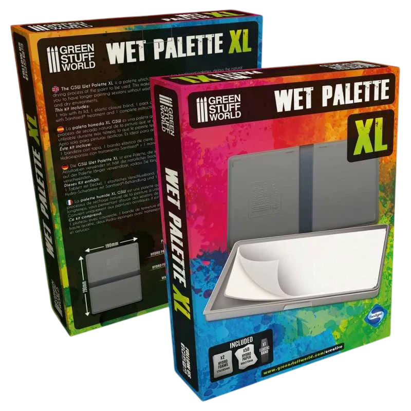 Green Stuff World for Models & Miniatures Wet Palette XL 10620