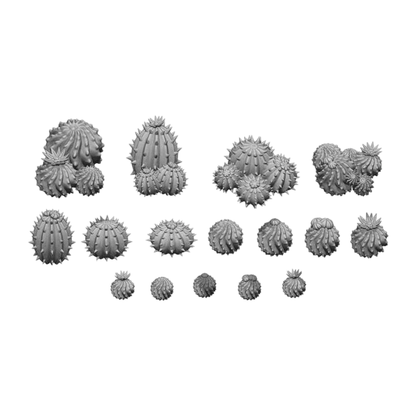 Green Stuff World for Models and Miniatures - Barrel Cactus 11614