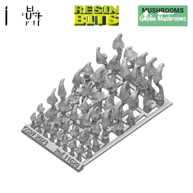 Green Stuff World for Models and Miniatures - Goblin Mushroom 11620